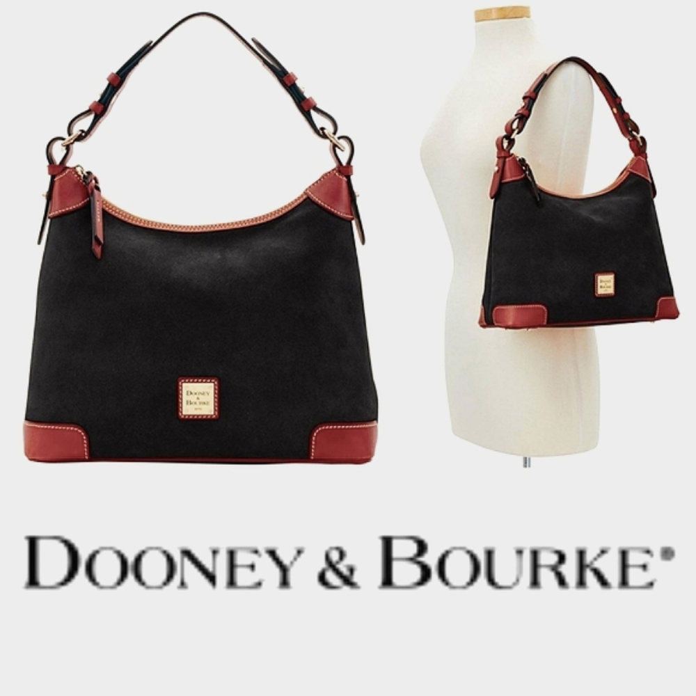 Dooney & Bourke Suede Hobo Handbag Limited Edition